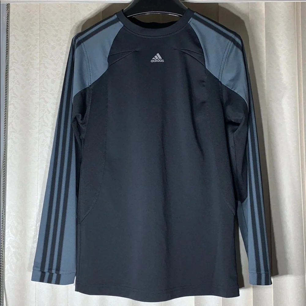Adidas men’s long sleeve work out performance top shirt small